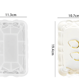 תבנית סיליקון מגש תכשיטים פרפר לאפוקסי