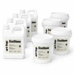 ⁦בטון פולימרי EcoStone | P1 Polymer Concrete System 22.4kg⁩ – תמונה ⁦2⁩