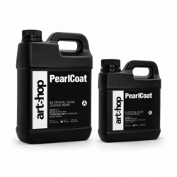 ⁦אפוקסי לציפוי PearlCoat | C1 Crystal Clear Coating Resin 12kg⁩ – תמונה ⁦3⁩