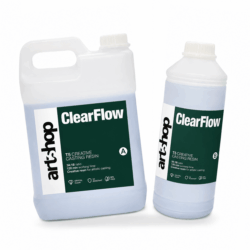 ⁦אפוקסי ליציקה דקה ClearFlow | T5 Creative Casting Resin 4kg⁩ – תמונה ⁦2⁩
