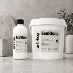 ⁦בטון פולימרי EcoStone | P1 Polymer Concrete System 2.8kg⁩ – תמונה ⁦2⁩