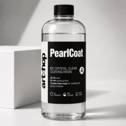 ⁦אפוקסי לציפוי PearlCoat | C1 Crystal Clear Coating Resin 1kg⁩ – תמונה ⁦3⁩
