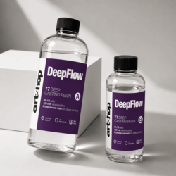 ⁦אפוקסי ליציקה DeepFlow | T7 Deep Casting Resin 1kg⁩ – תמונה ⁦2⁩