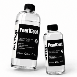 ⁦אפוקסי לציפוי PearlCoat | C1 Crystal Clear Coating Resin 1kg⁩ – תמונה ⁦4⁩