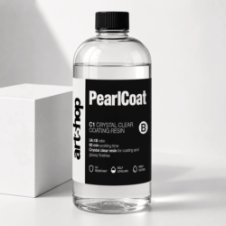 ⁦אפוקסי לציפוי PearlCoat | C1 Crystal Clear Coating Resin 1kg⁩ – תמונה ⁦2⁩