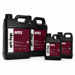⁦אפוקסי ליציקה עמוקה APEX | V9 Ultra Deep Pour Resin 8kg⁩ – תמונה ⁦3⁩