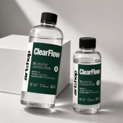 ⁦אפוקסי ליציקה דקה ClearFlow | T5 Creative Casting Resin 1kg⁩ – תמונה ⁦2⁩